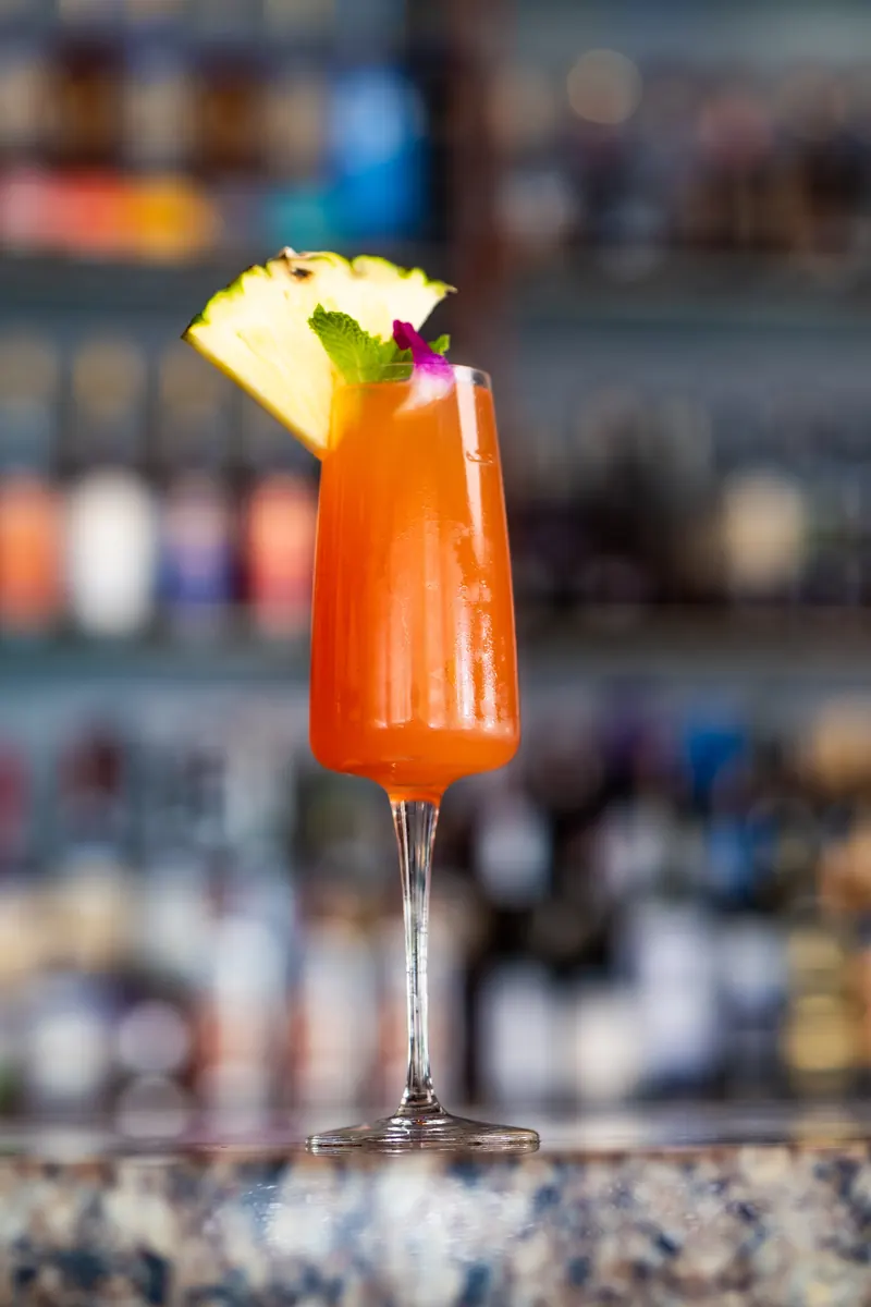 An Island Oasis cocktail